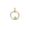 Hanger bicolor zirkonia