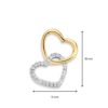 Hanger bicolor zirkonia - Afbeelding 3