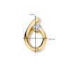 Hanger geelgoud zirkonia - Afbeelding 2