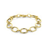 armband 12 mm 19 cm 14K geelgoud