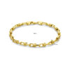 armband 4,0 mm 19 cm 14K geelgoud - Afbeelding 3
