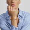armband anker 10 mm 19 cm 14K geelgoud - Afbeelding 2