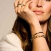 armband anker 10 mm 19 cm 14K geelgoud - Afbeelding 4