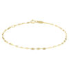 armband plaatjes 1,5 mm 16 - 17 - 18 cm 14K geelgoud