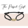 armband satijn 14K goud met rubber/nylon/leer - Afbeelding 5