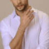 armband staafjes 3,2 mm 21 cm 14K geelgoud - Afbeelding 2