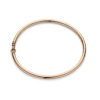 bangle scharnier ronde buis 3 x 60 mm 14K roségoud - Afbeelding 3
