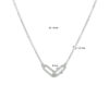 collier 1,2 mm 41 + 4 cm zilver gerhodineerd - Afbeelding 3