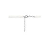 collier 3,0 mm 40 + 4 cm zilver gerhodineerd - Afbeelding 3