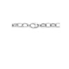 collier anker 11,5 mm 50 cm zilver gerhodineerd - Afbeelding 3