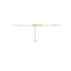 collier bolletjes gediamanteerd 0,5 mm 42 - 45 cm 14K geelgoud - Afbeelding 3