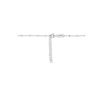 collier bolletjes gediamanteerd 4,0 mm 40 + 4 cm zilver gerhodineerd - Afbeelding 3