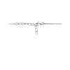 collier buisjes 1,3 mm 40 + 4 cm zilver gerhodineerd - Afbeelding 3