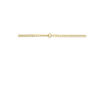 collier gourmette 4-zijdes geslepen 5,5 mm 45 cm 14K geelgoud - Afbeelding 3
