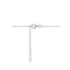 collier handje van fatima en zirkonia 41 + 4 cm zilver gerhodineerd - Afbeelding 3