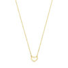 collier hart 41 - 43 - 45 cm 14K geelgoud