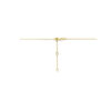 collier hartjes 40 - 42 - 44 cm 14K geelgoud - Afbeelding 3