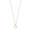 collier parelmoer 41 - 43 - 45 cm 14K geelgoud