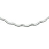 collier poli/mat 4,2 mm 43 cm zilver gerhodineerd