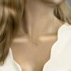 collier rond 40 - 42 - 44 cm zilver gerhodineerd - Afbeelding 2