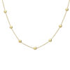 collier rondjes 42 - 45 cm 14K geelgoud