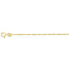enkelbandje singapore 1,4 mm 24 - 26 cm 14K geelgoud - Afbeelding 5