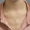 hanger anker 14K geelgoud - Afbeelding 2