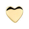 hanger hart 14K geelgoud