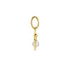 hanger hart en parel 14K geelgoud - Afbeelding 3