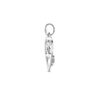 hanger hart paard 20 mm zilver gerhodineerd - Afbeelding 3