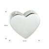 hanger hart zilver gerhodineerd - Afbeelding 2