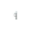 hanger hart zirkonia zilver gerhodineerd - Afbeelding 2