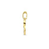 hanger hartjes zirkonia 14K geelgoud - Afbeelding 3