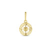 hanger kompas 14K geelgoud