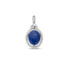 hanger lapis zilver gerhodineerd