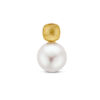 hanger parel gescratcht 14K geelgoud