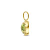 hanger peridot en diamant 0.09ct h si 14K geelgoud - Afbeelding 3