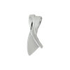 hanger poli/mat zilver gerhodineerd