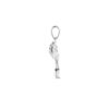 hanger roos zilver gerhodineerd - Afbeelding 3