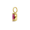 hanger roze rhodoliet 14K geelgoud - Afbeelding 3