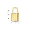 hanger slot 14K geelgoud - Afbeelding 4