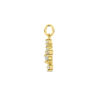 hanger zirkonia 14K geelgoud - Afbeelding 3