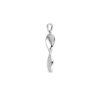 hanger zirkonia zilver gerhodineerd - Afbeelding 3