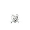 hanger zirkonia zilver gerhodineerd - Afbeelding 4