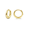 klapoorringen 10 mm 14K geelgoud - Afbeelding 3