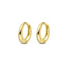 klapoorringen 10 mm 14K geelgoud