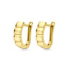 klapoorringen 15 mm 14K geelgoud