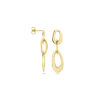 oorhangers 1 micron zilver verguld (geel) - Afbeelding 3