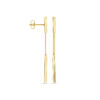 oorhangers balkjes 14K geelgoud - Afbeelding 3