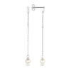 oorhangers parel zilver gerhodineerd - Afbeelding 3